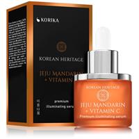 KORIKA Korean Heritage Jeju Mandarin + Vitamin C Premium Illuminating Serum facial serum (illuminating) with vitamin C 30 ml