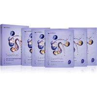 KORIKA SuperFruits Blueberry - Set of 5 Detoxifying Face Sheet Masks face mask set at a reduced price with detoxifying effect Blueberry