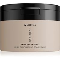 KORIKA Skin Essentials Dual Exfoliating Toner Pads dual-sided exfoliating pads 20 pc