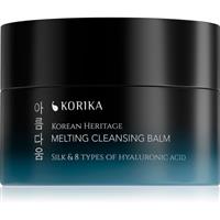 KORIKA Korean Heritage Silk & 8 Types of Hyaluronic Acid Melting Cleansing Balm makeup removing cleansing balm 100 ml