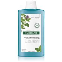 Klorane Organic Mint cleansing detoxifying shampoo for normal hair 400 ml