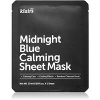 Klairs Midnight Blue Calming Sheet Mask soothing sheet mask 25 ml