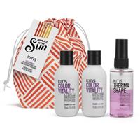 KMS Color Vitality Travel Pack travel set for heat hairstyling