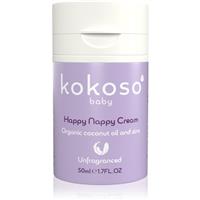 Kokoso Baby Happy Nappy Cream nappy rash cream for babies fragrance-free 50 ml