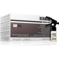 Kaypro Keratin Filler fluid for damaged hair for professional use 12x10 ml
