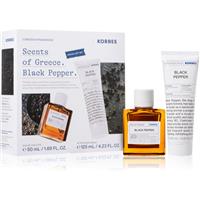 Korres Black Pepper gift set for men