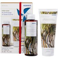 Korres Forest Cedar gift set unisex