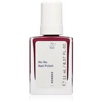 Korres No No Nail Polish nourishing nail varnish shade 59 Burgundy Red 11 ml