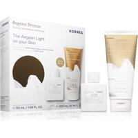 Korres Aegean Bronze gift set for women