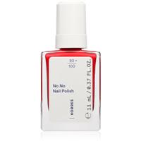 Korres No No Nail Polish nourishing nail varnish shade 48 Coral Red 11 ml