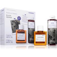 Korres Black Pepper gift set for men