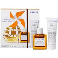 Korres Black Pepper gift set for men