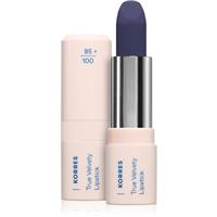 Korres True Velvety Lipstick creamy lipstick with satin finish shade Aegean Blue 3 g