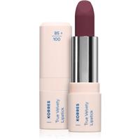 Korres True Velvety Lipstick creamy lipstick with satin finish shade Deep Berry 3 g