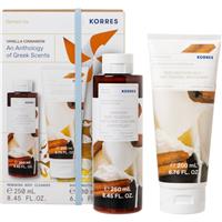 Korres Vanilla & Cinnamon gift set for women