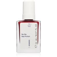 Korres No No Nail Polish nourishing nail varnish shade 57 Wine Red 11 ml