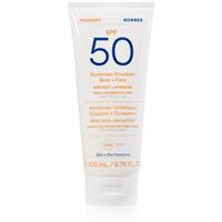 Korres Yoghurt sun lotion with moisturising effect SPF 50 200 ml