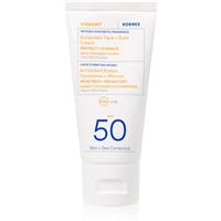 Korres Yoghurt Sunscreen protective cream for the face and eye area SPF 50 50 ml