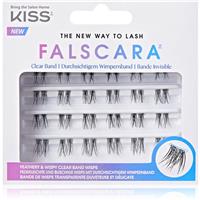 KISS Falscara The New Way to Lash knott-free individual cluster lashes 24 pc
