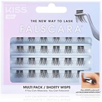 KISS Falscara Wisp knotted individual lashes Shorty 24 pc