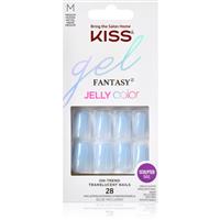 KISS Gel Fantasy Jelly Color false nails Jelly Crushin 28 pc