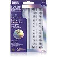 KISS imPRESS LongLasting self-adhesive cluster lashes 20 pc