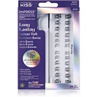 KISS imPRESS LongLasting self-adhesive cluster lashes 01 20 pc