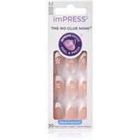 KISS imPRESS The No Glue Mani false nails self-adhesive Fearless 30 pc