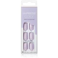 KISS imPRESS Color Short false nails self-adhesive Picture Purplect 30 pc