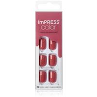 KISS imPRESS Color Short false nails Platonic Pink 30 pc