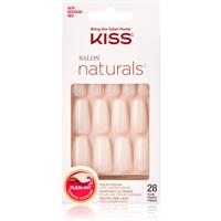 KISS Salon Natural Walk On Air false nails 28 pc
