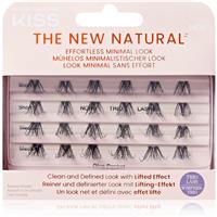 KISS The New Natural Effortless Minimal Look knott-free individual cluster lashes Trio 02 24 pc