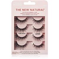 KISS The New Natural Effortless Minimal Look false eyelashes Wide Slacks 8 pc