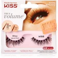KISS True Volume Ritzy false eyelashes Natural Black 2 pc