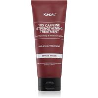 KUNDAL Caffeine 10X White Musk strengthening care for brittle and stressed hair 200 ml
