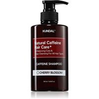 KUNDAL Caffeine Shampoo Cherry Blossom natural shampoo against hair loss 500 ml