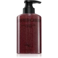 KUNDAL Objet Exfoliating & Waterfull Hand Wash exfoliating hand wash for hands with aroma Crushed Cherry 380 ml
