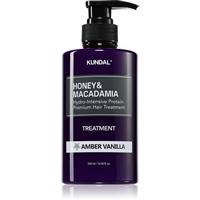 KUNDAL Honey & Macadamia Amber Vanilla intensive hydrating treatment for damaged hair 500 ml