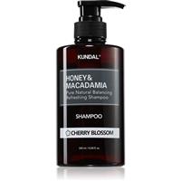KUNDAL Honey & Macadamia Cherry Blossom natural shampoo for dry and damaged hair 500 ml