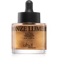 KUNDAL Objet Satin Glow Shimmer Oil shimmering oil with moisturising effect shade Bronze Lumier 45 ml