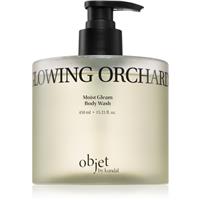 KUNDAL Objet Moist Gleam Body Wash perfumed shower gel for intensive hydration with aroma Glowing Orchard 450 ml