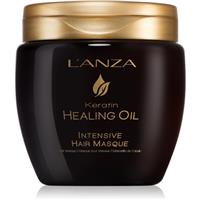 L'anza Keratin Healing Oil Intensive Hair Masque nourishing mask for smooth and glossy hair 210 ml