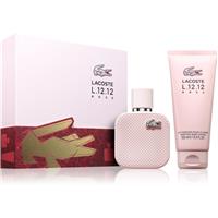 Lacoste L.12.12 Rose Eau de Parfum gift set for women
