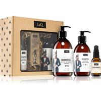 LaQ Doberman gift set for body and face for men