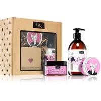 LaQ Kitten Magnolia gift set for the perfect look