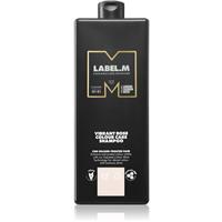 label.m Vibrant Rose Colour Care Shampoo moisturising shampoo for colour-treated or highlighted hair 1000 ml