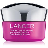 LANCER CAVIAR LIME ACID PEEL creamy scrub for radiance and hydration 50 ml