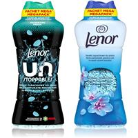 Lenor Unstoppables Fresh & Spring Awakening laundry scented beads economy pack