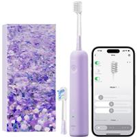 Laifen Wave Special electric toothbrush + 2 replacement heads Purple 1 pc