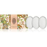 La Florentina Sweet Almonds Hand Soap set of bar soaps with almond oil 3x150 g